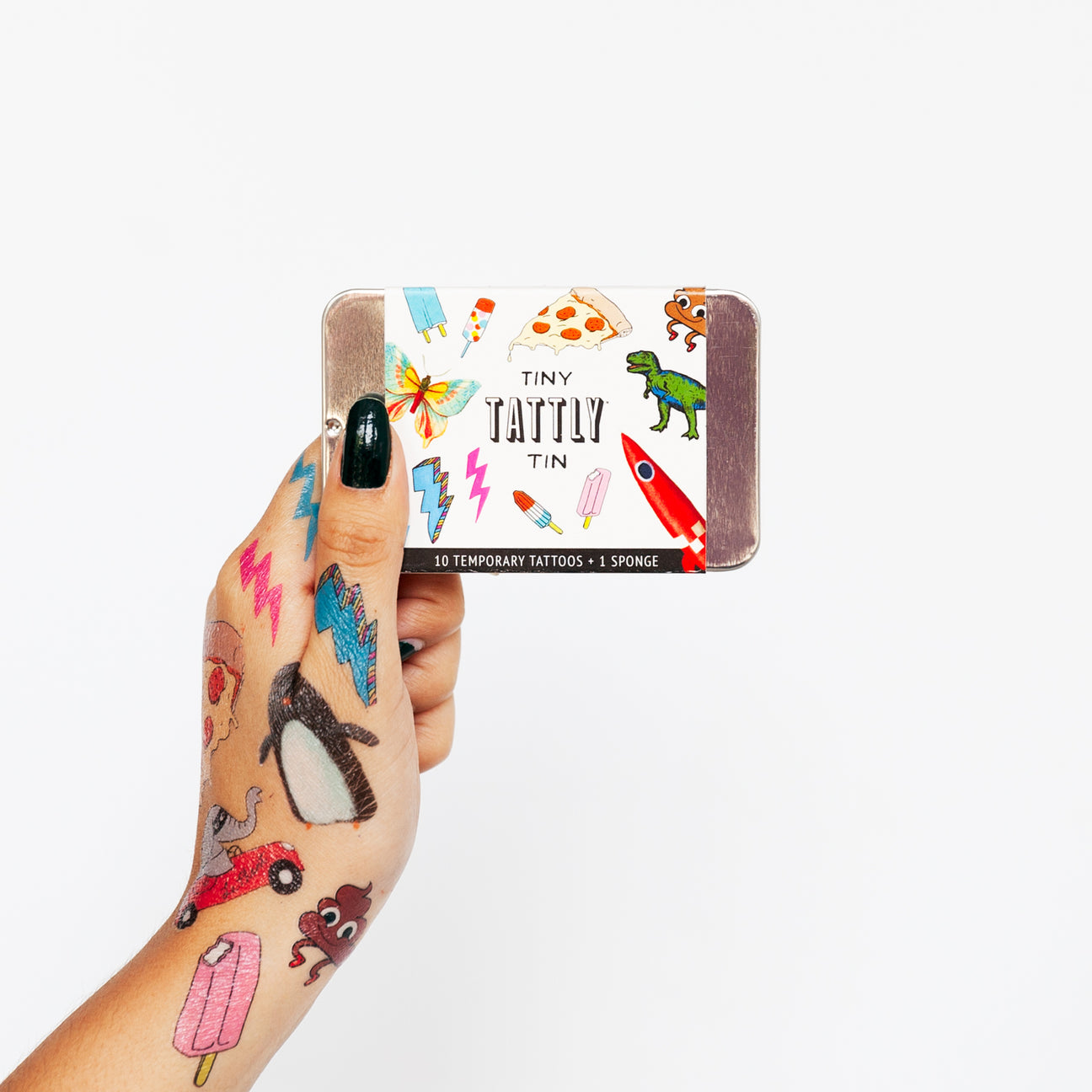 TINY FUNNER TATTOO TIN