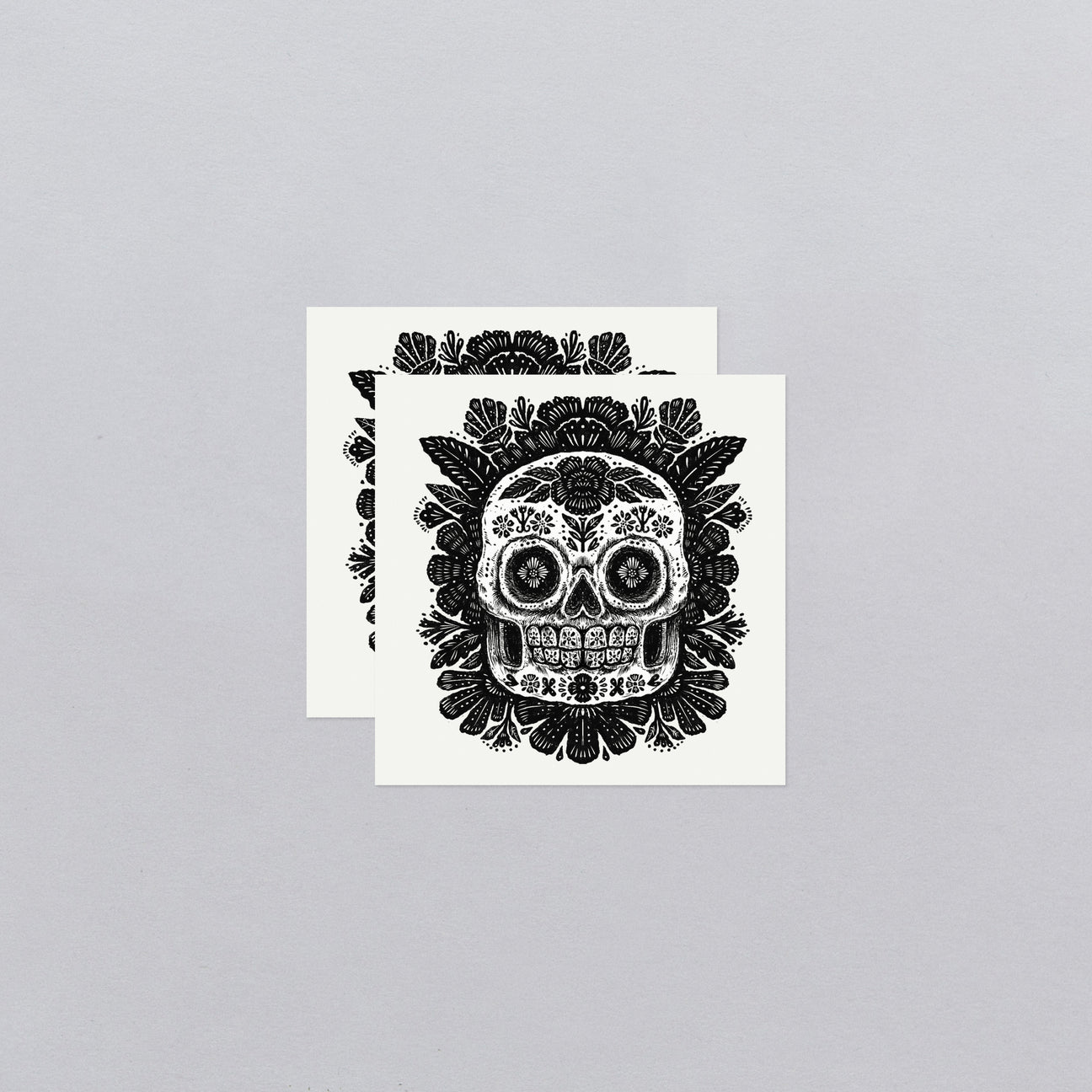 SUGARSKULL TATTOO PAIR