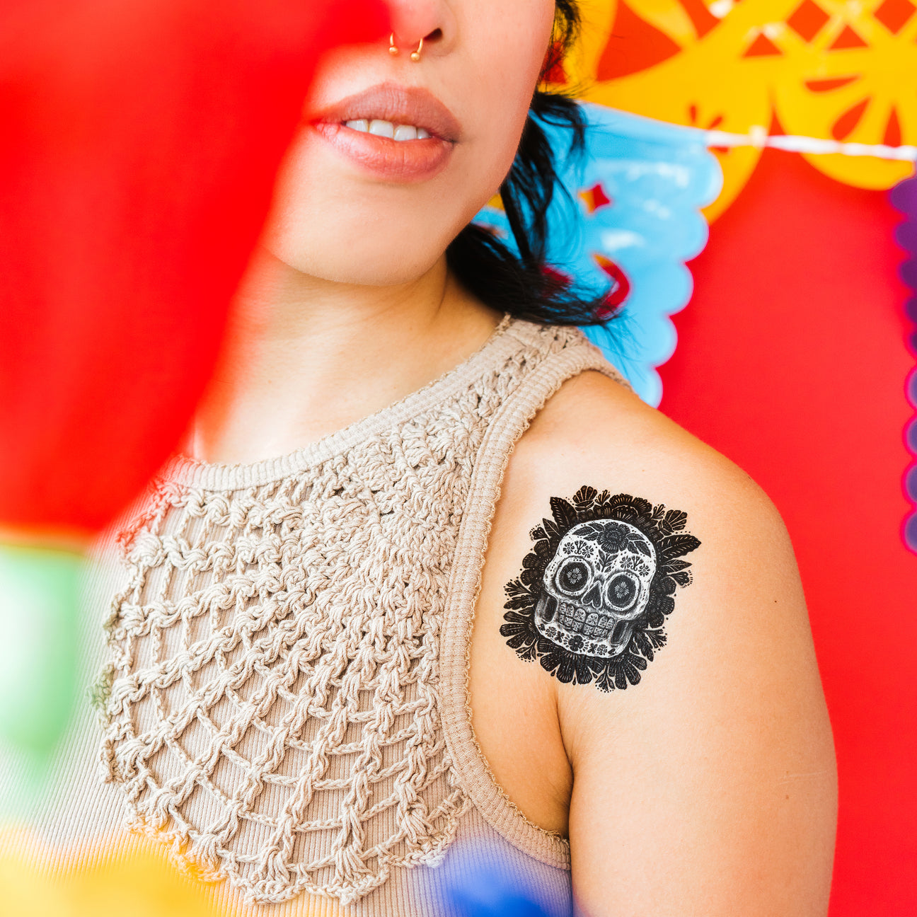 SUGARSKULL TATTOO PAIR