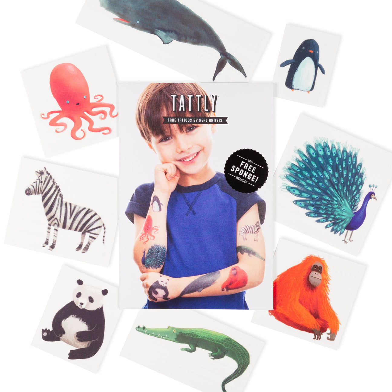 WILDLIFE TATTOO SET