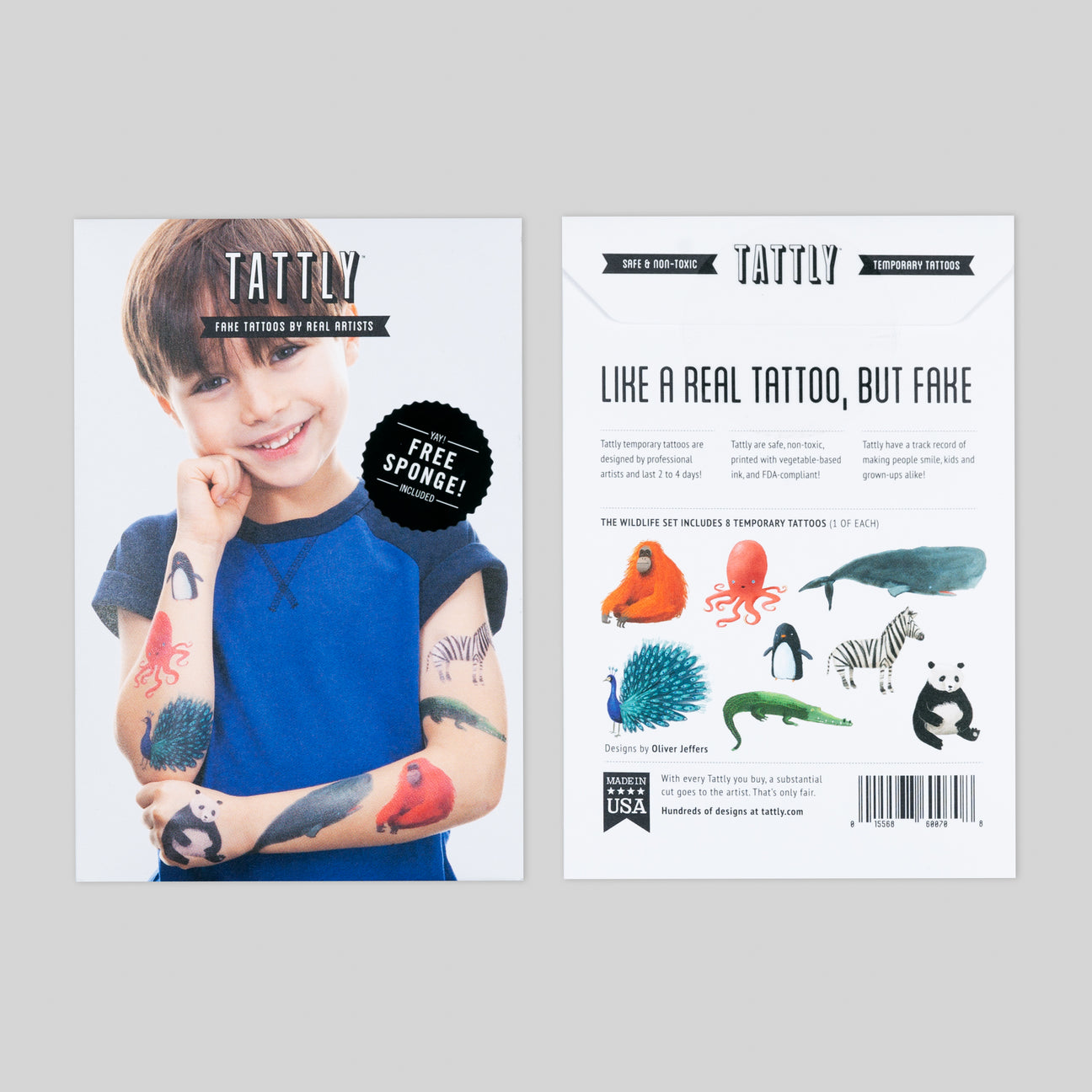 WILDLIFE TATTOO SET