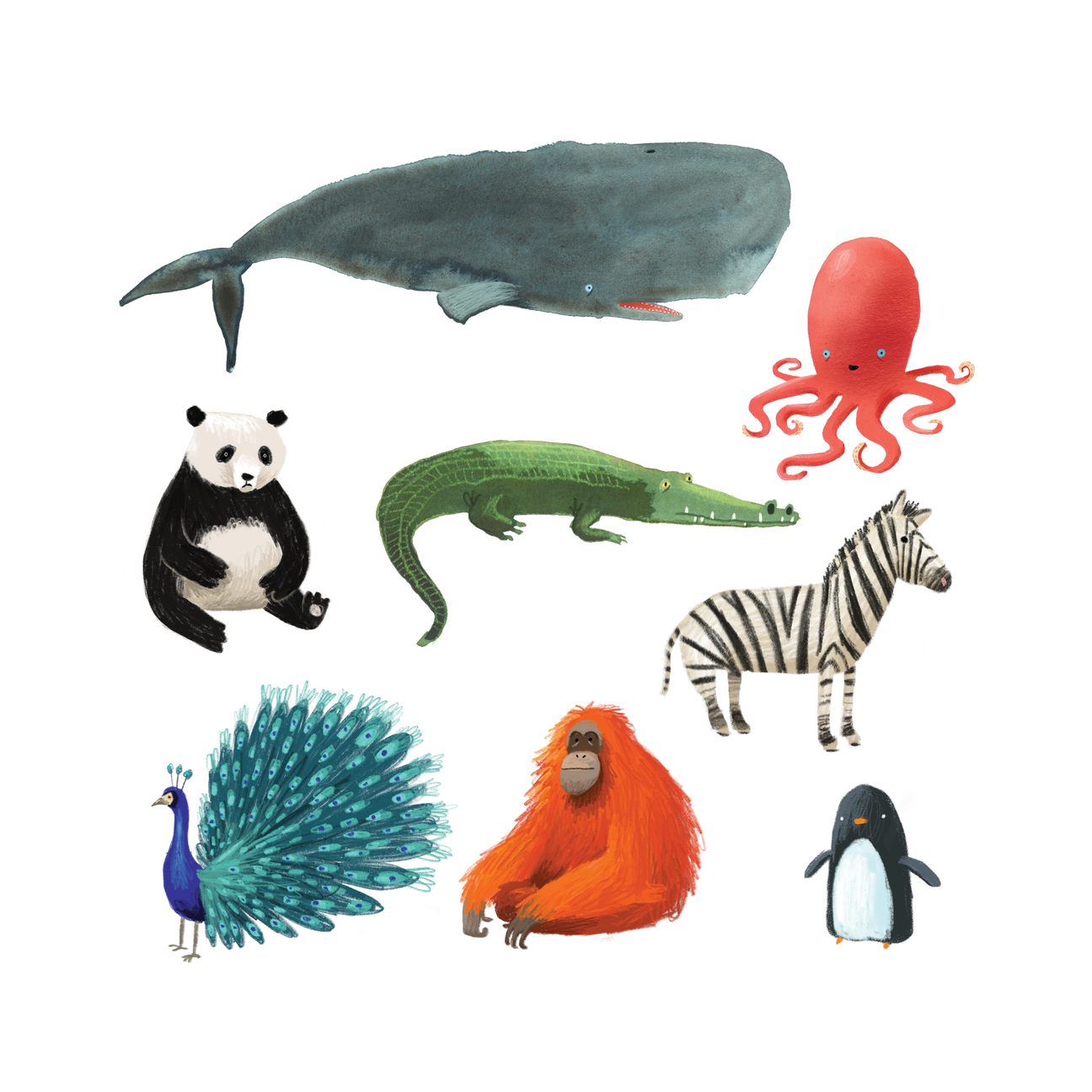WILDLIFE TATTOO SET