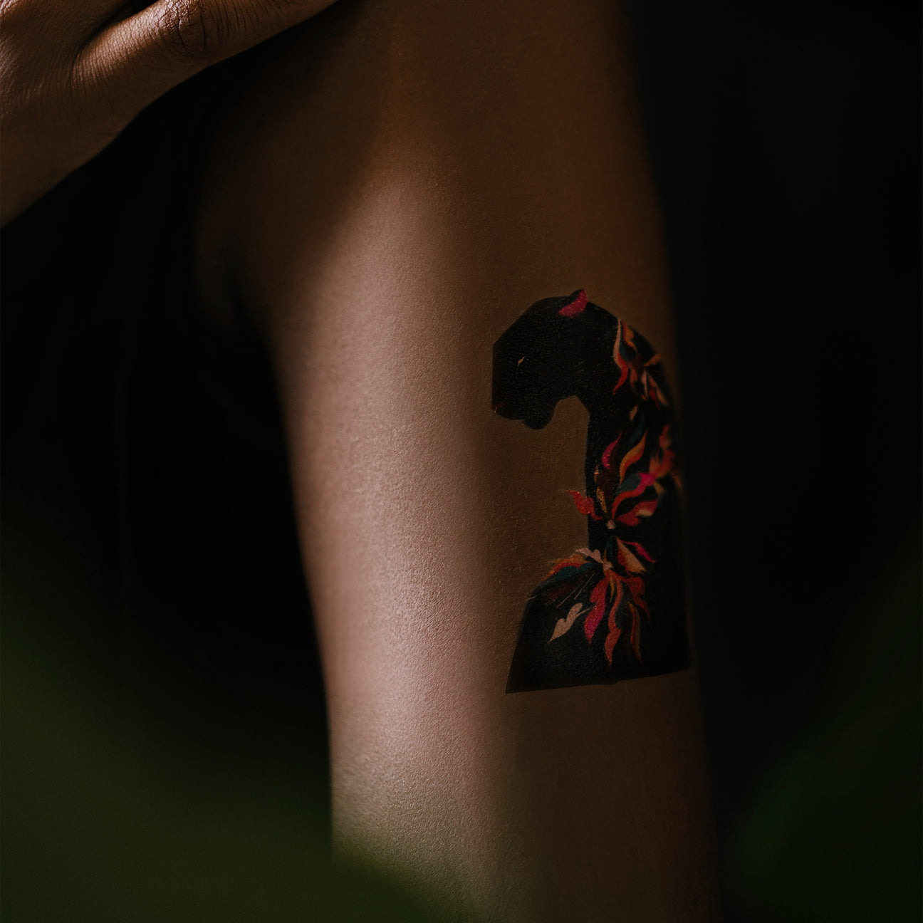 FIERCE FLOWER TATTOO PAIR