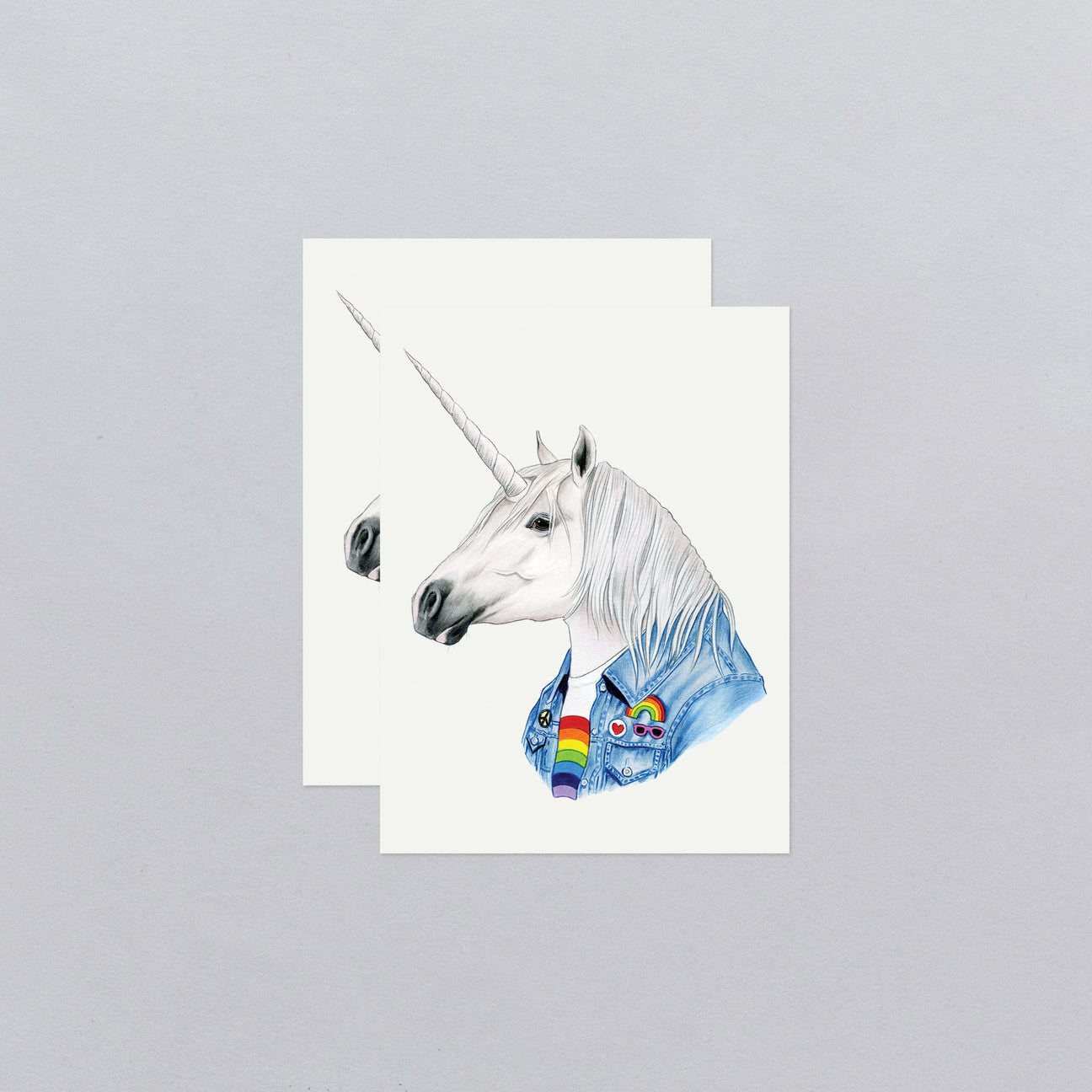 COOL UNICORN TATTOO PAIR