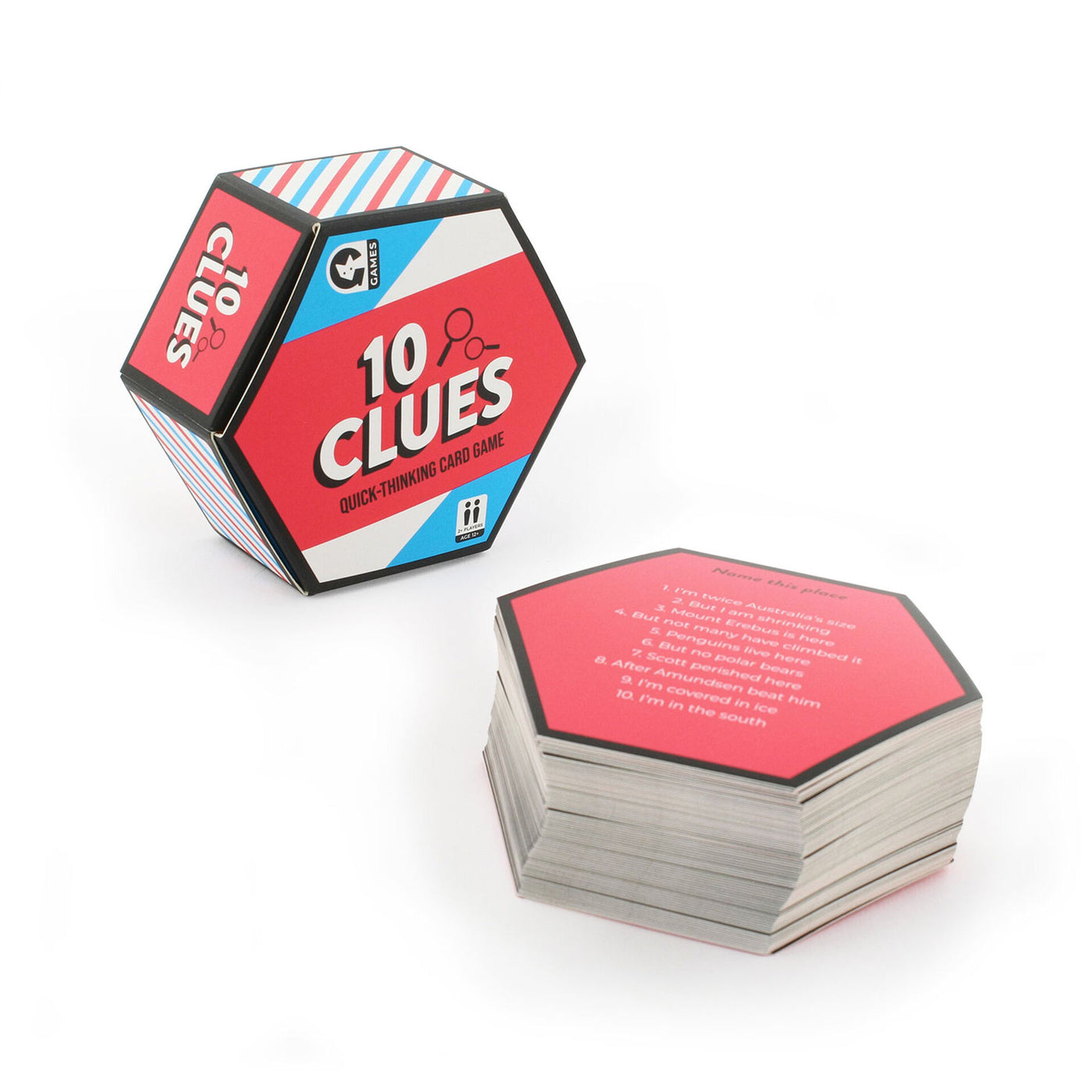 10 Clues Quick-Thinking Card Game