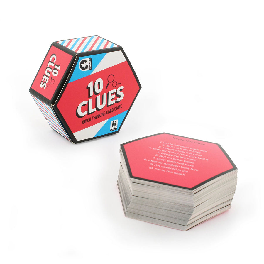10 Clues Quick-Thinking Card Game