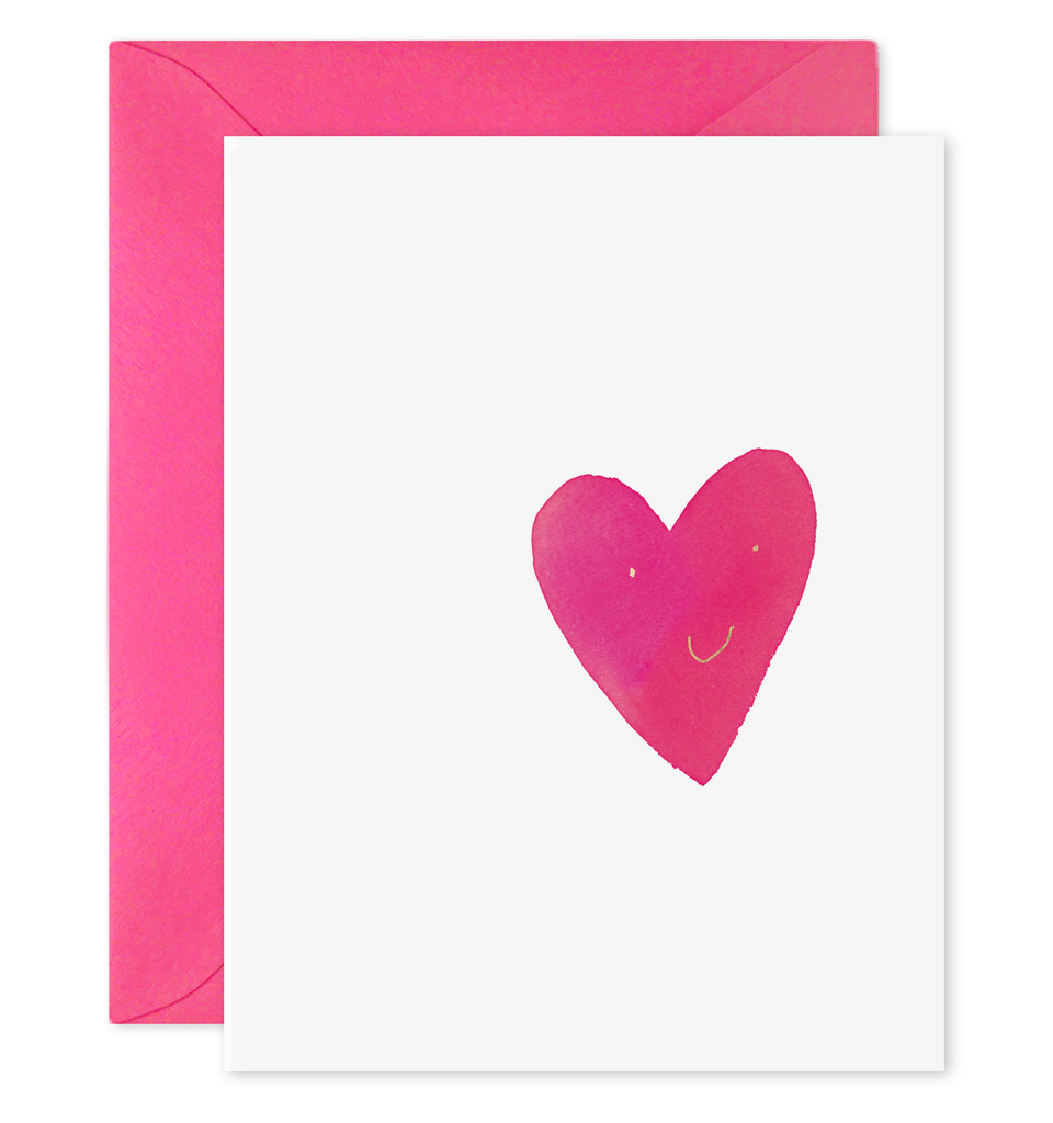 Happy Heart Card | E Frances Paper
