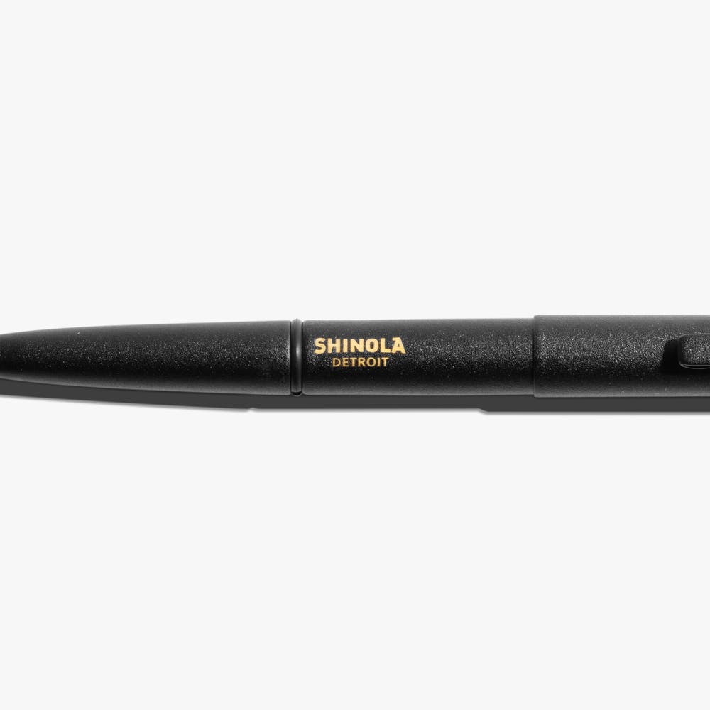 Shinola | Fisher Bullet Space Pen W/ Shinola Detroit Logo