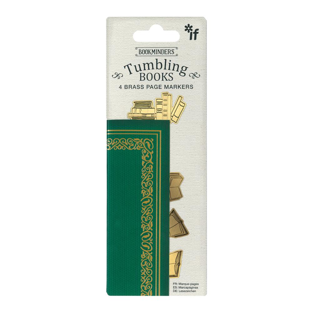 Bookminders Brass Page Markers | Tumbling Books