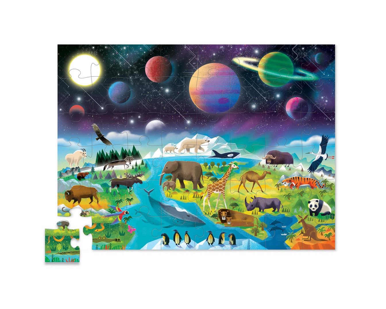 Above & Below | Earth and Space | 48-PC Puzzle