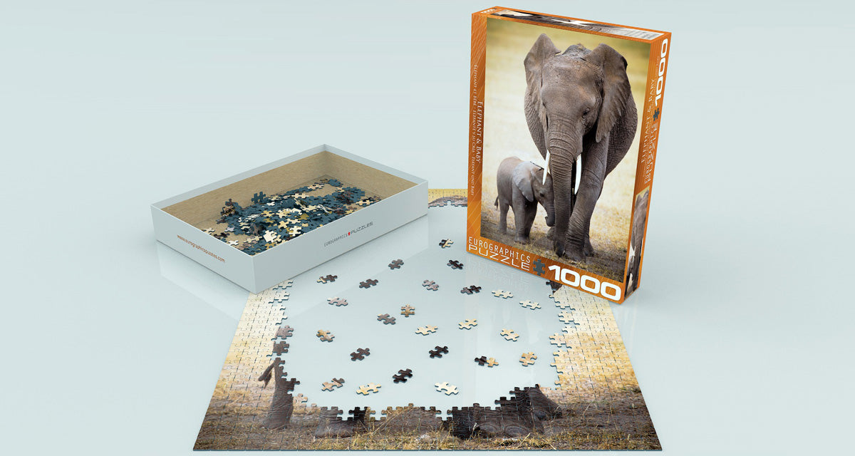 Elephant & Baby