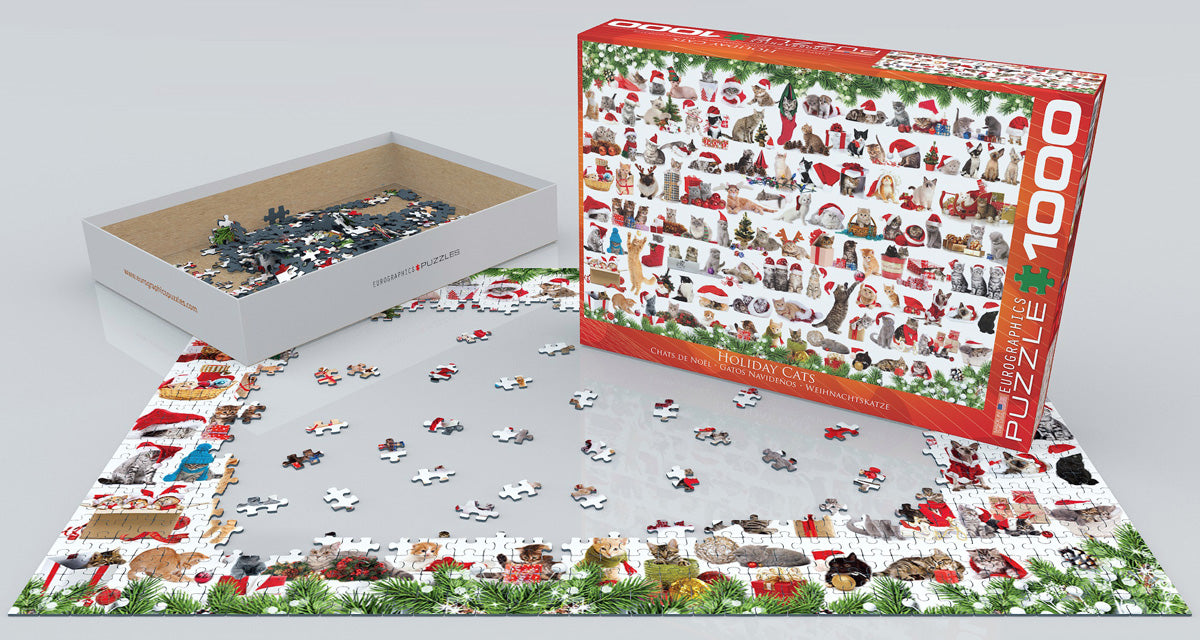 Holiday Cats 1000 Piece
