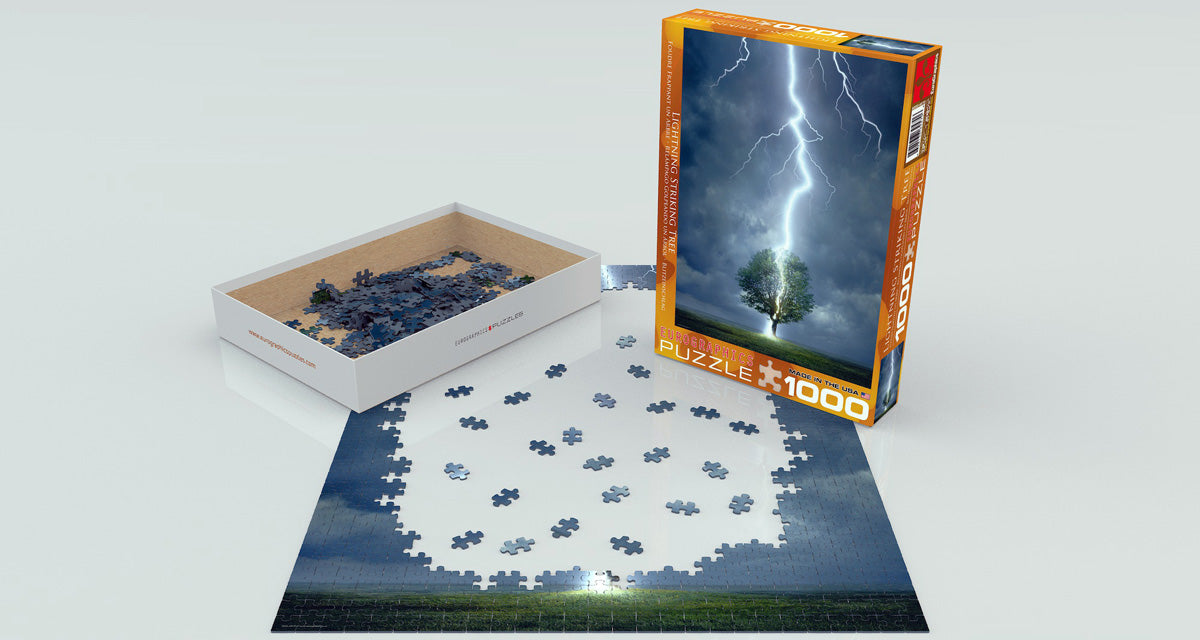 Lighting Striking Tree 1000 Piece