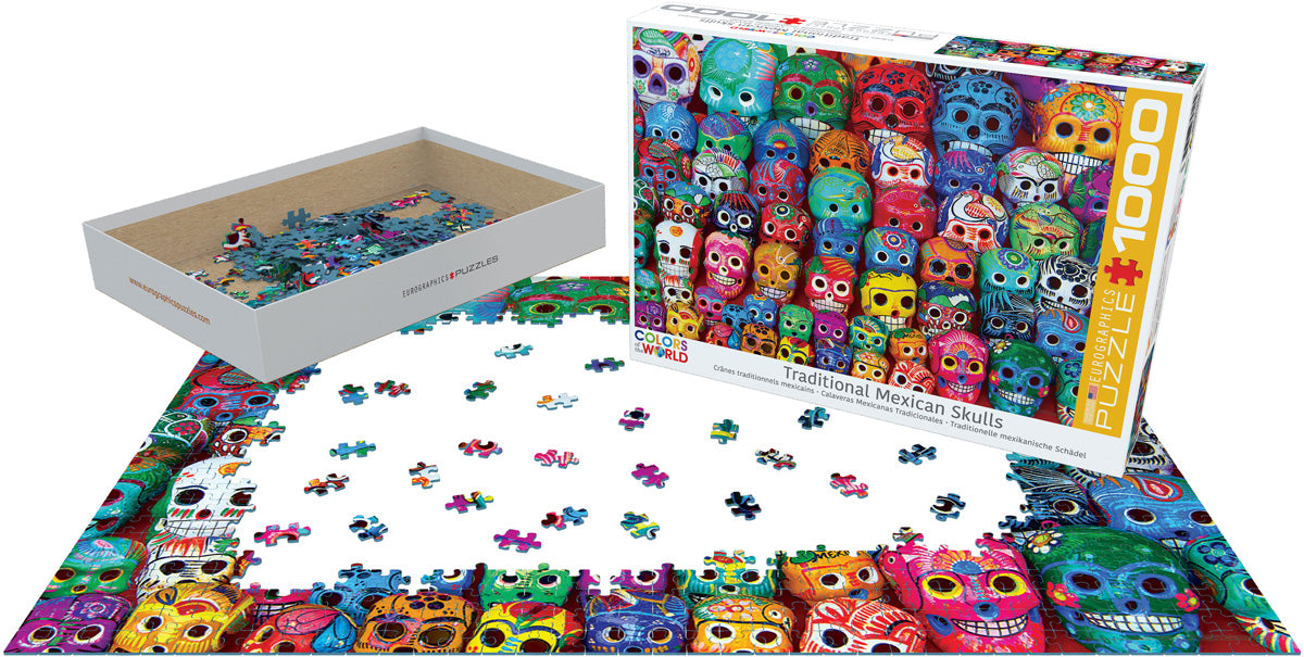 Traditional Mexican Skulls