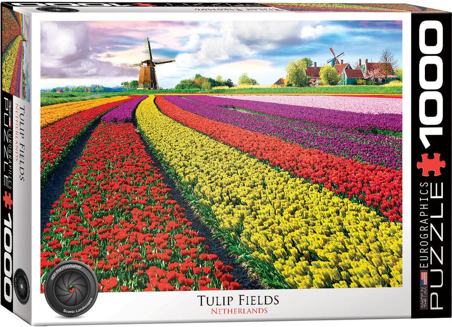 Tulip Field - Netherlands 1000 Pieces