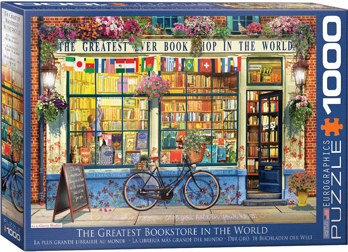 The Greatest Bookstore in the World 1000 Piece Puzzle