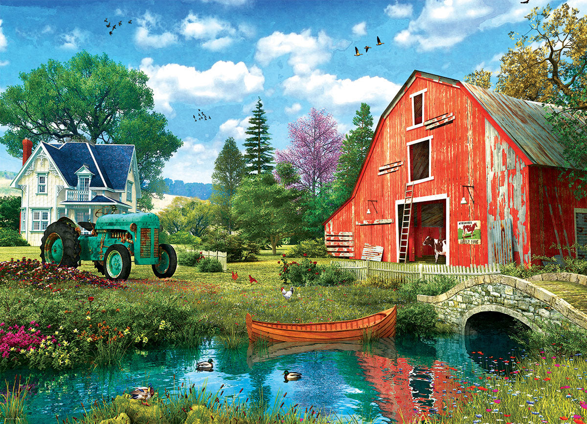 The Red Barn by D. Davison