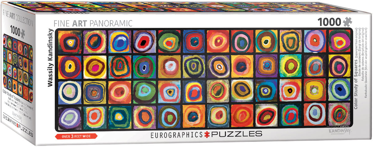 Color Study of Squares (Expanded from original)