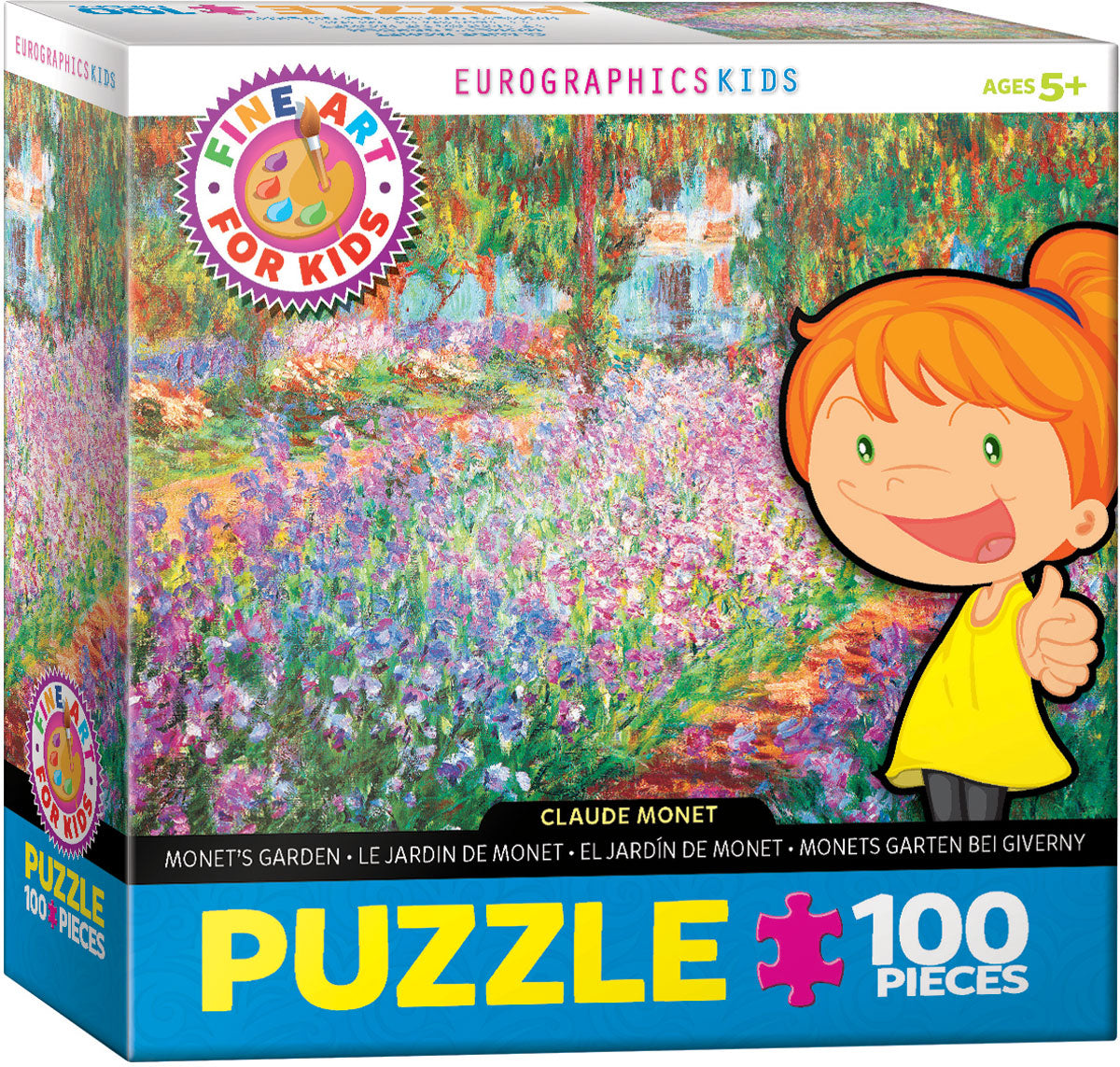 Monet's Garden 100 Piece Puzzle