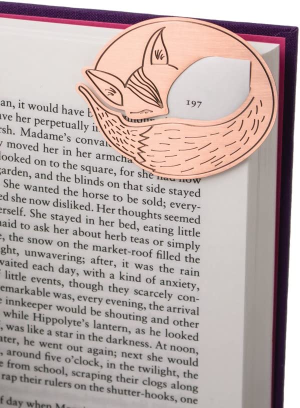 Curled Up Corners Bookmark | Furled Fox