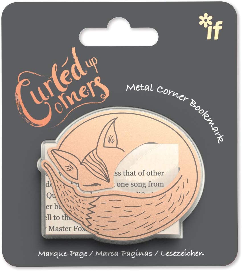 Curled Up Corners Bookmark | Furled Fox