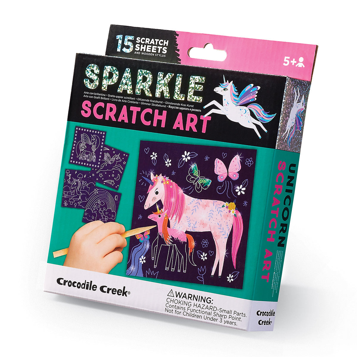 SPARKLE SCRATCH ART | UNICORN