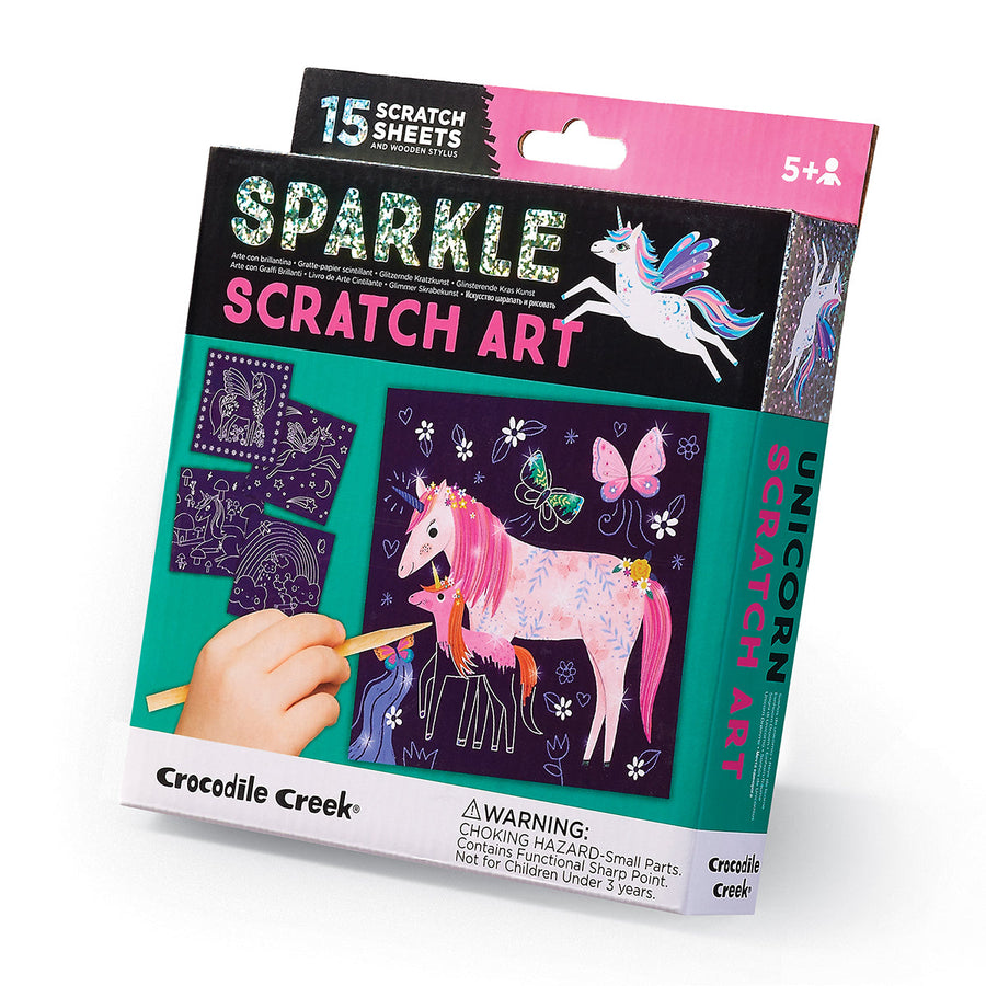 SPARKLE SCRATCH ART | UNICORN