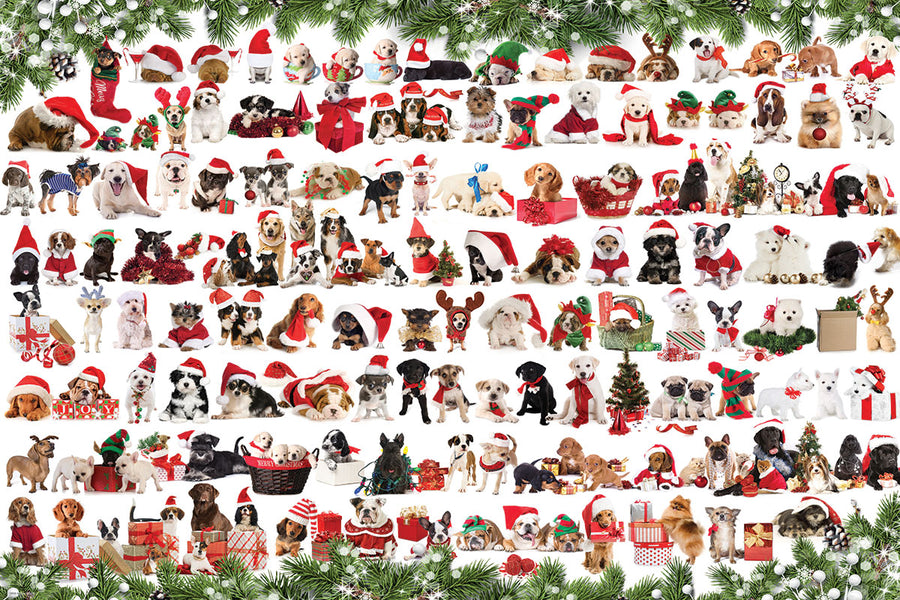 Holiday Dogs | Tin