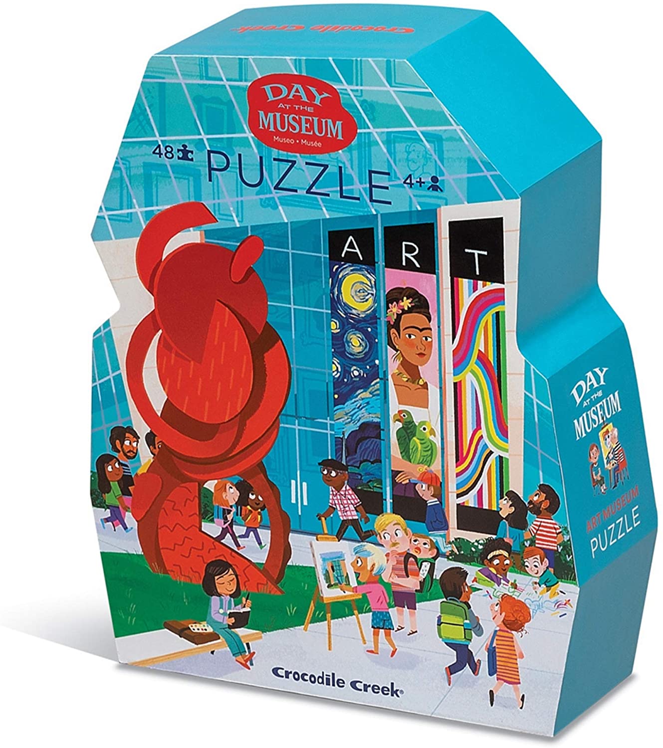 DAY AT THE MUSEUM/ART 48-PC PUZZLE