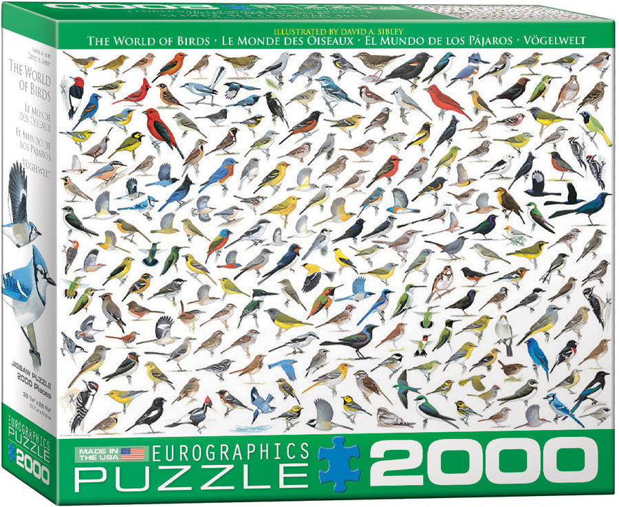 The World of Birds 2000-Piece Puzzle