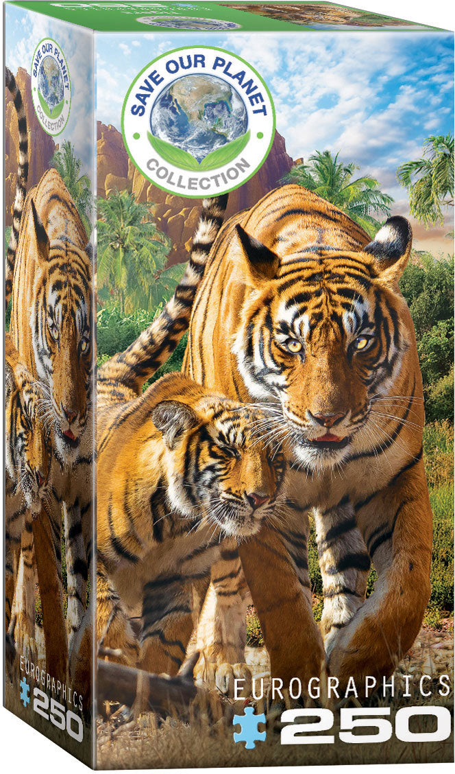 Save Our Planet - Tigers 250 Piece Puzzle