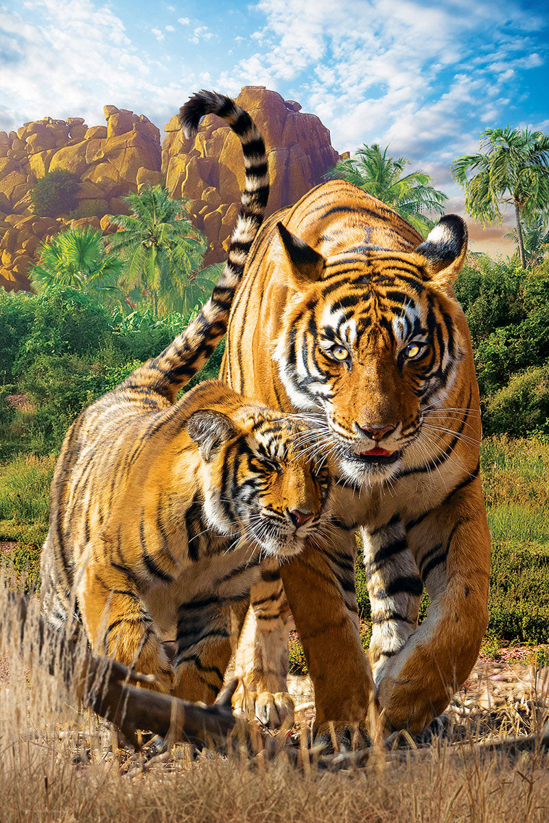 Save Our Planet - Tigers 250 Piece Puzzle