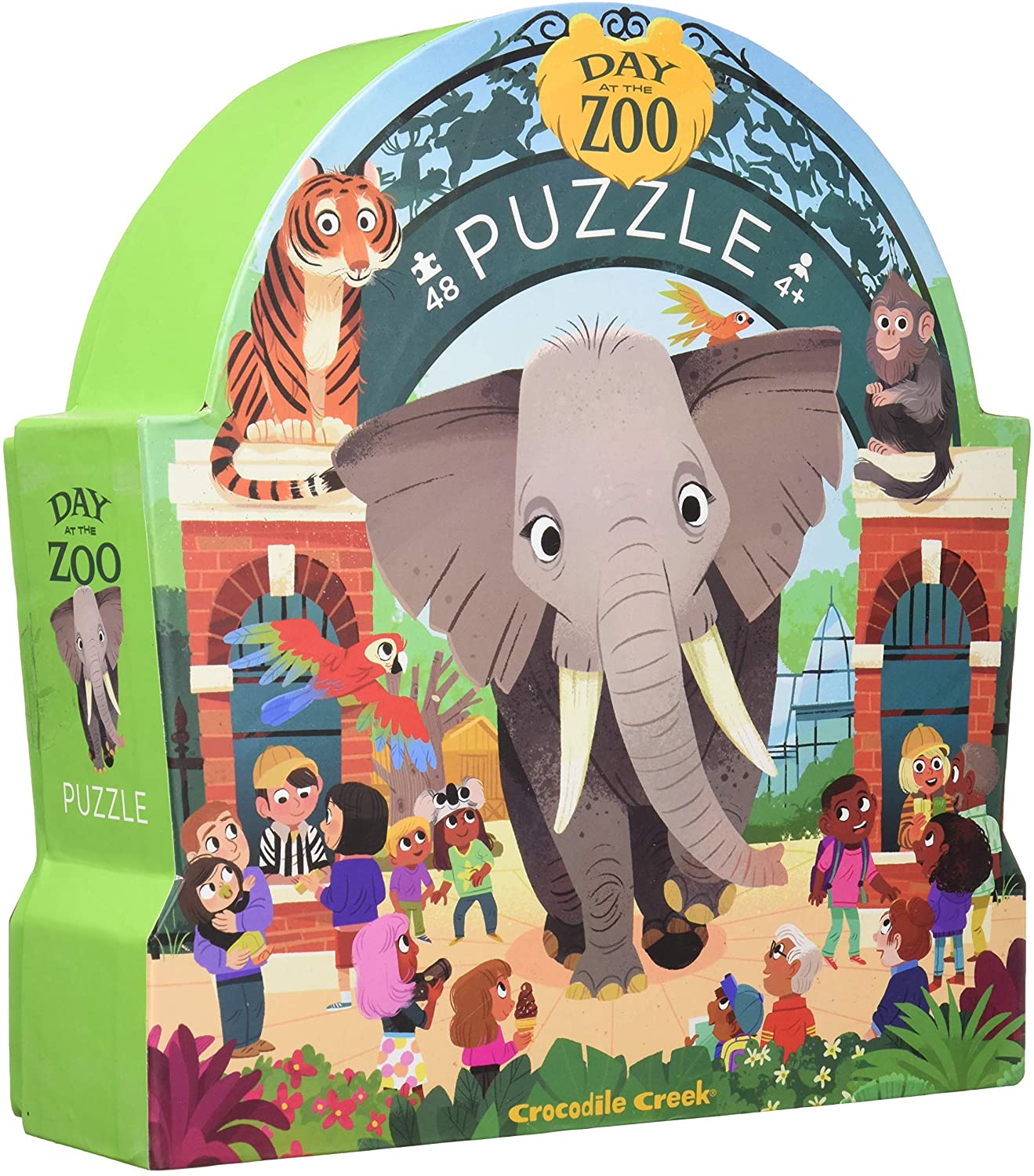 DAY AT THE MUSEUM/ZOO 48-PC PUZZLE