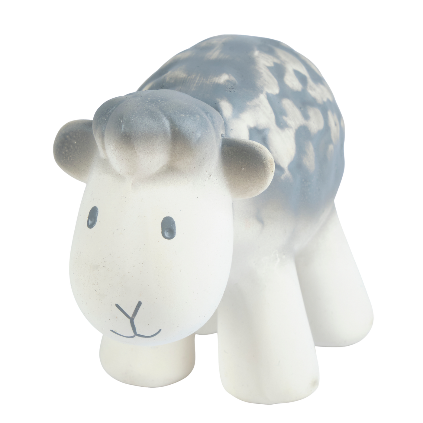 SHEEP - Organic Natural Rubber Teether, Rattle & Bath Toy