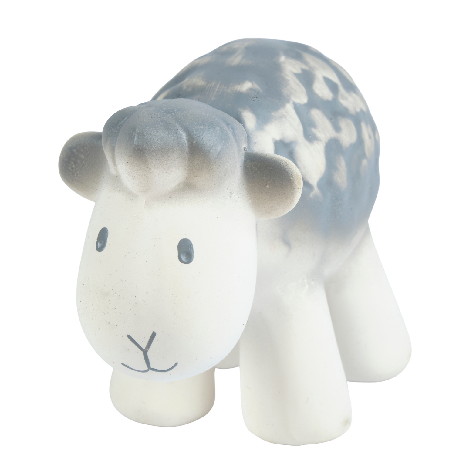 SHEEP - Organic Natural Rubber Teether, Rattle & Bath Toy