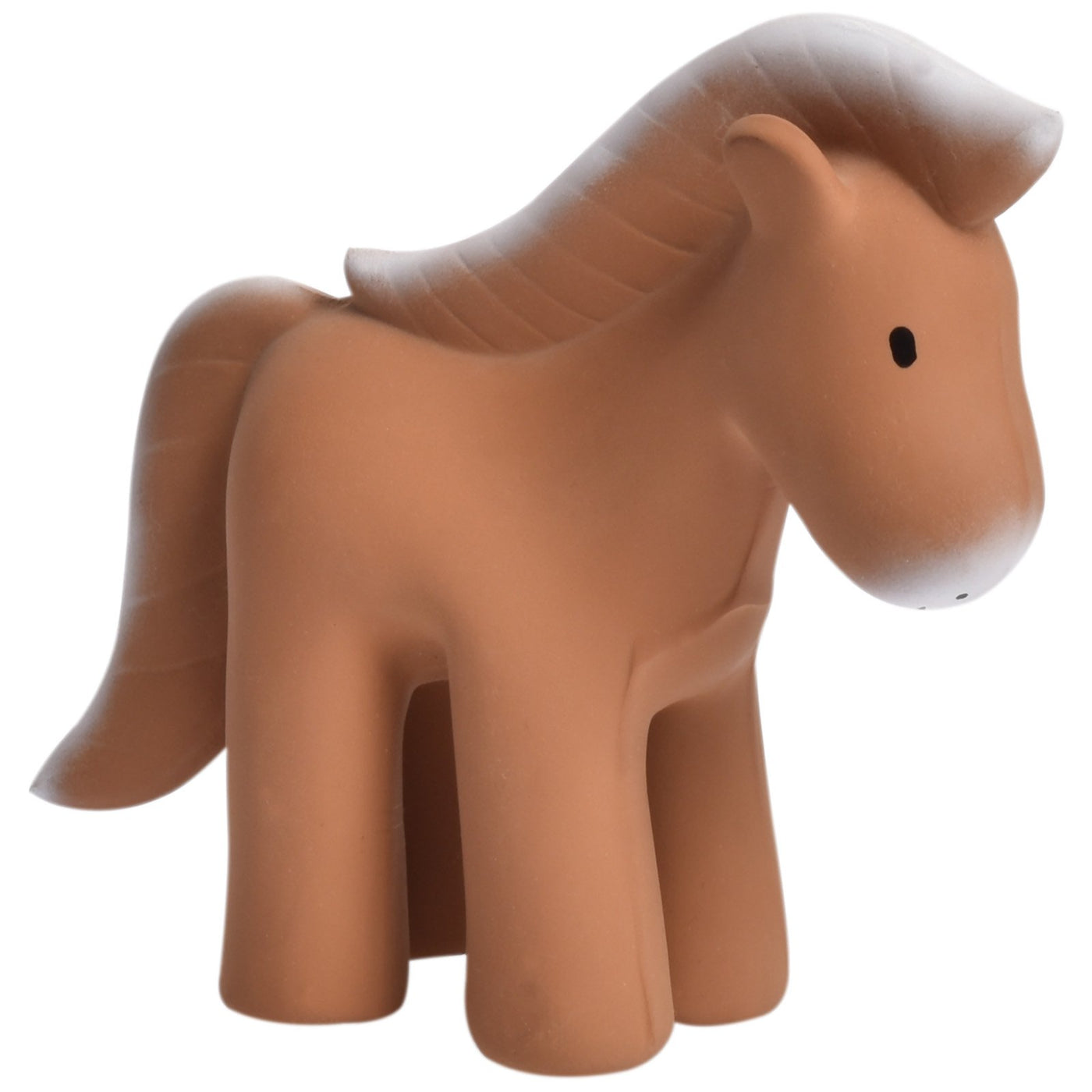 HORSE - Organic Natural Rubber Teether, Rattle & Bath Toy