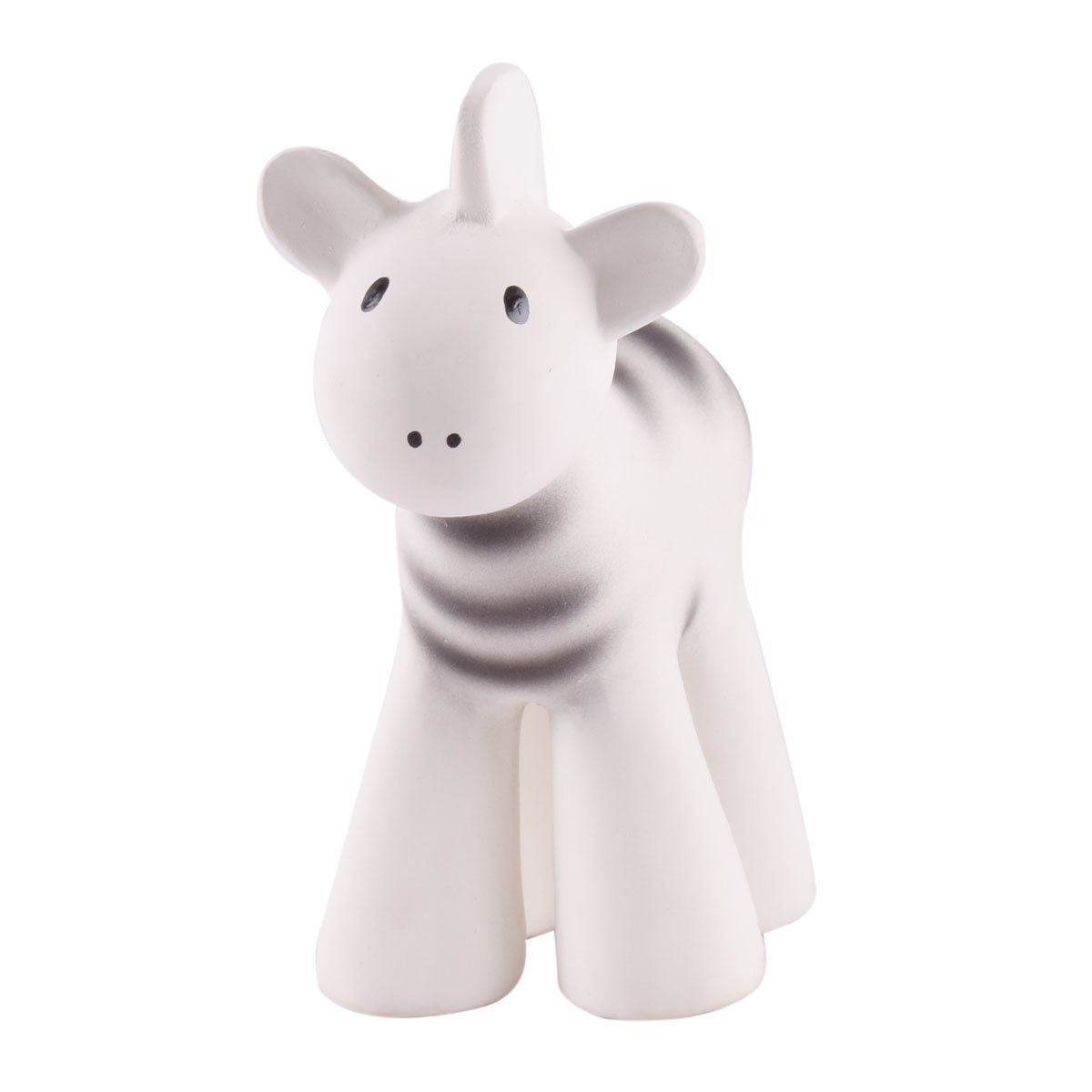 ZEBRA - Organic Natural Rubber Teether, Rattle & Bath Toy
