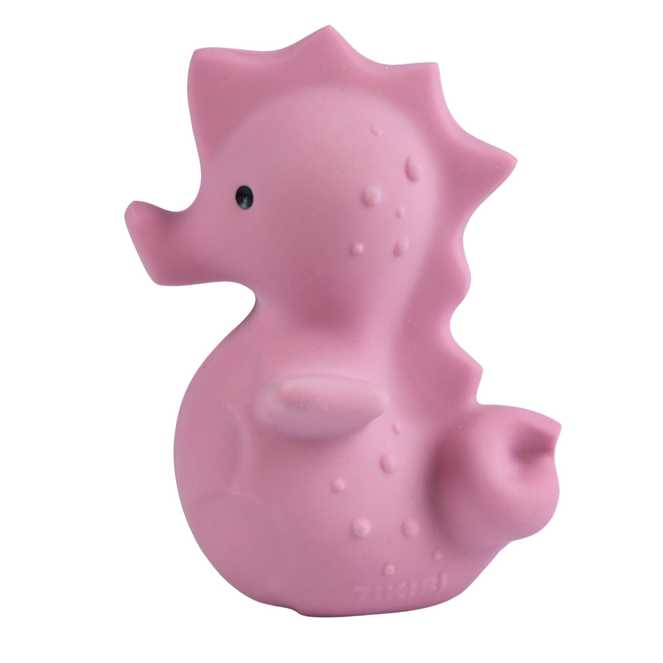 SEA HORSE - Organic Natural Rubber Teether, Rattle & Bath Toy