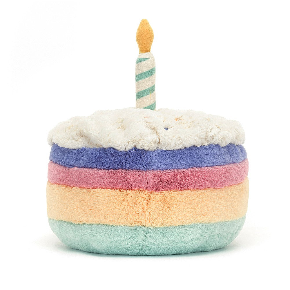 AMUSEABLE RAINBOW BIRTHDAY CAKE