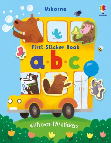 First Sticker Book: Abc