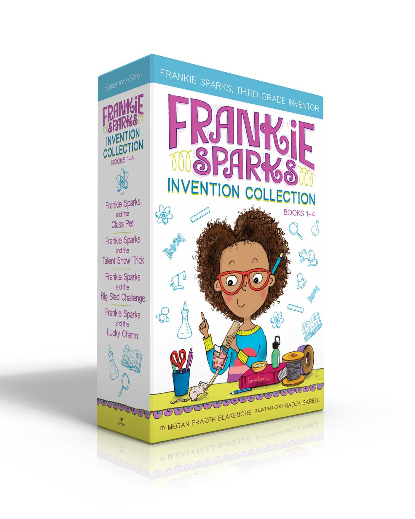 Frankie Sparks Invention Collection Books 1-4 (Boxed Set)