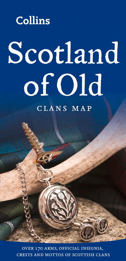 Scotland of Old Clans Map