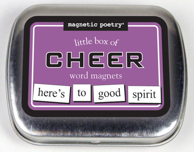 Magnetic Poetry Little Box of Cheer Word Magnets