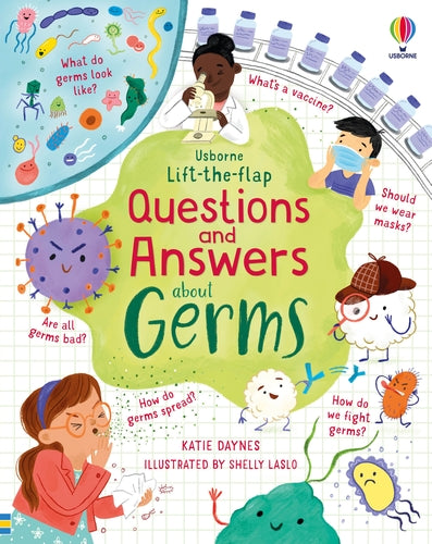 Lift-The-Flap Questions and Answers About Germs