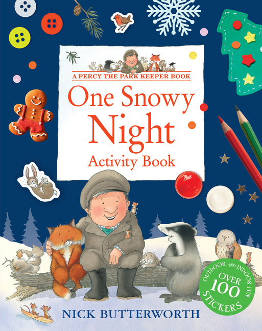 One Snowy Night Activity Book (Percy the Park Keeper)