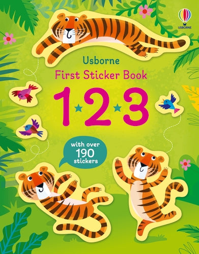First Sticker Book: 123