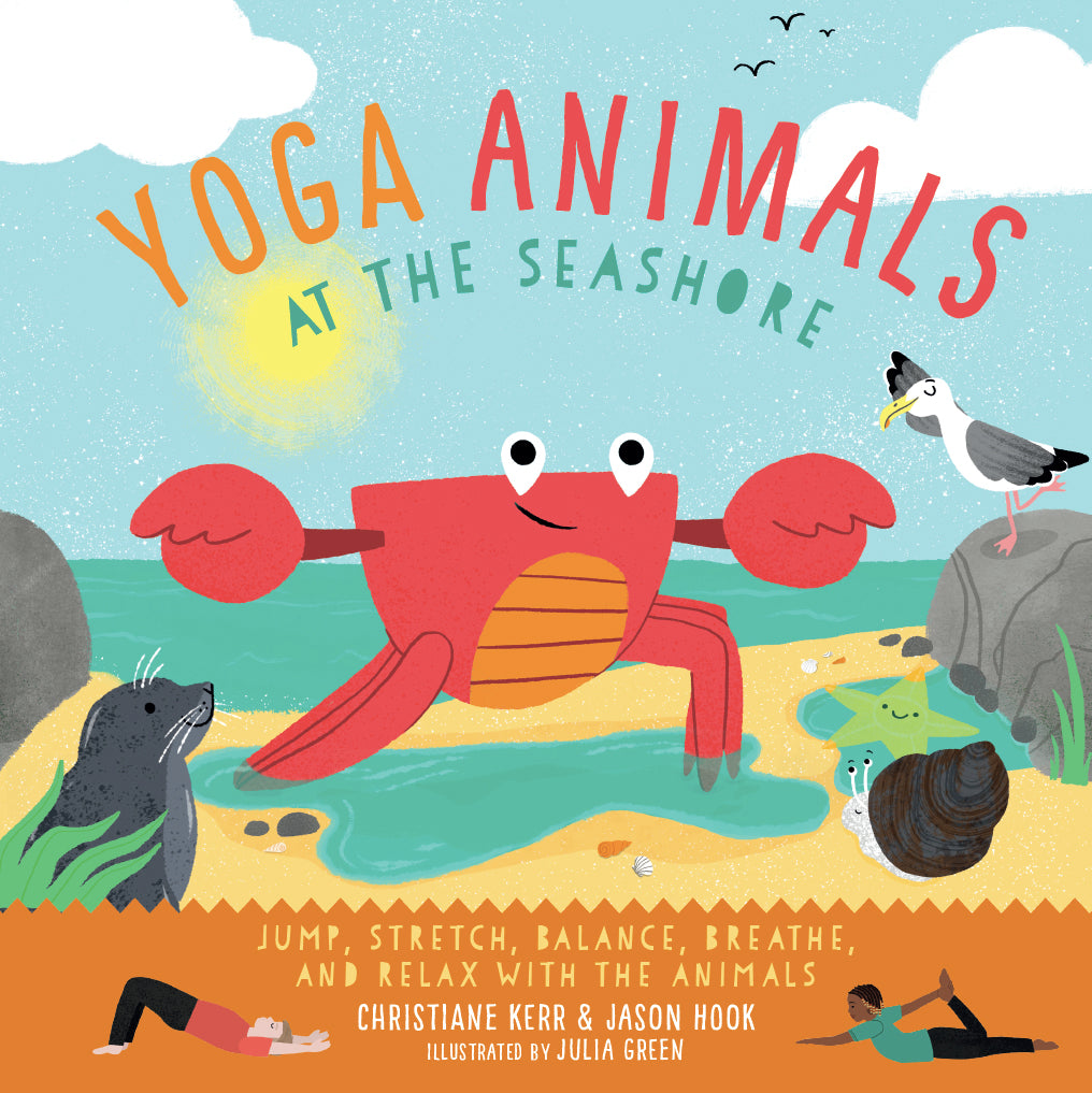 Yoga Animals at the Seashore