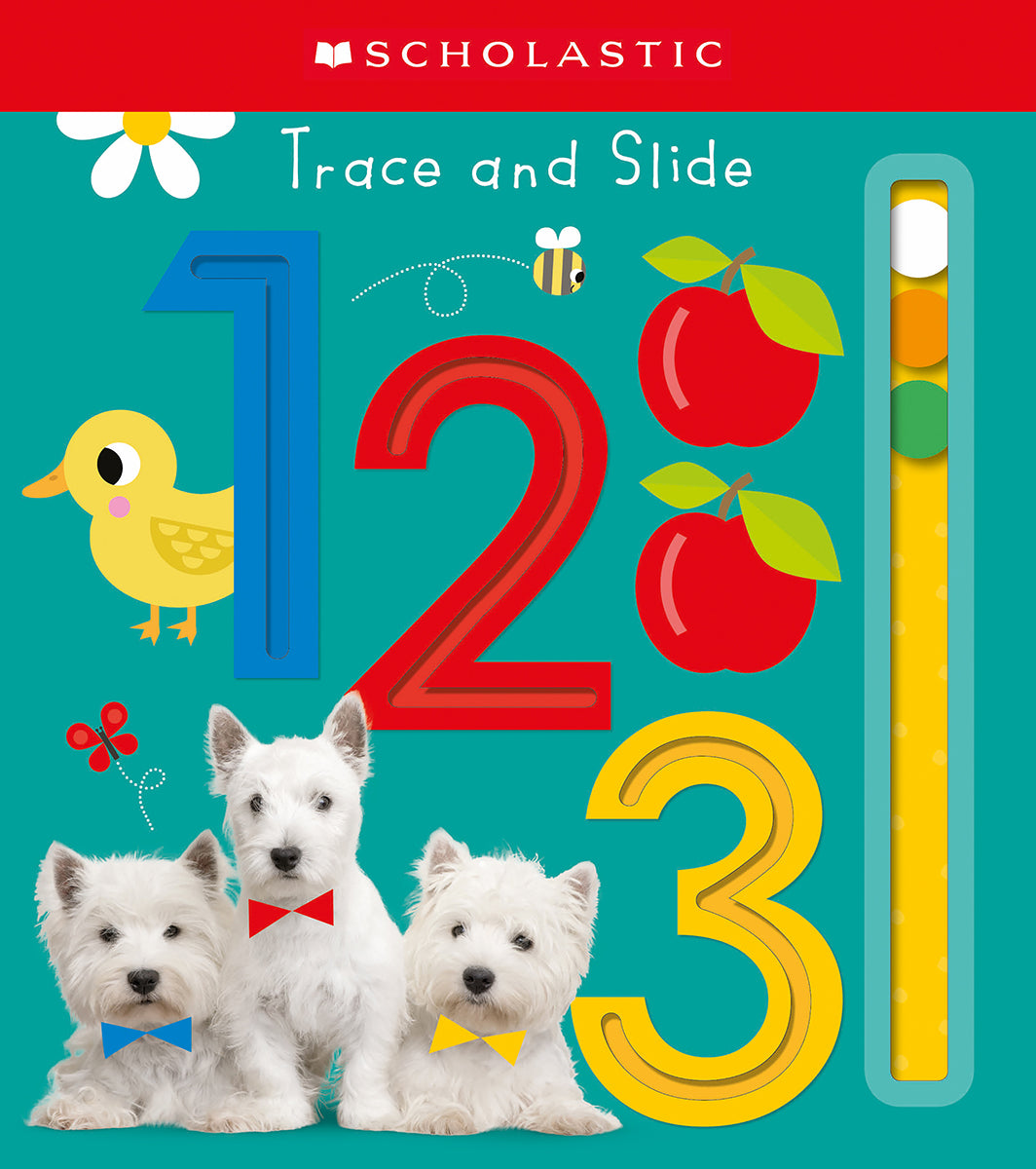 Trace and Slide 123: Scholastic Early Learners (Trace and Slide)