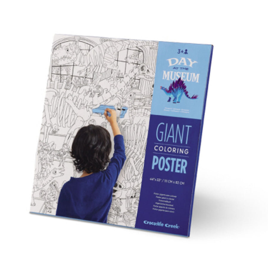 GIANT COLOURING POSTER | DAY AT THE MUSEUM