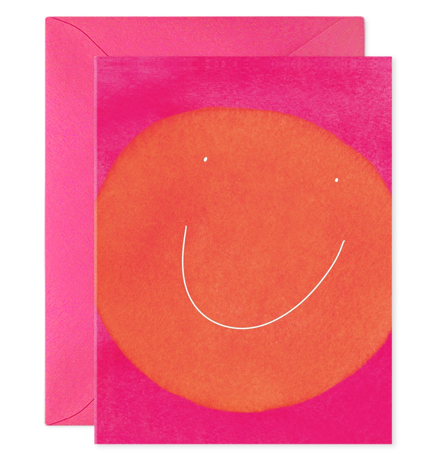 Orange Smiley | E Frances Paper